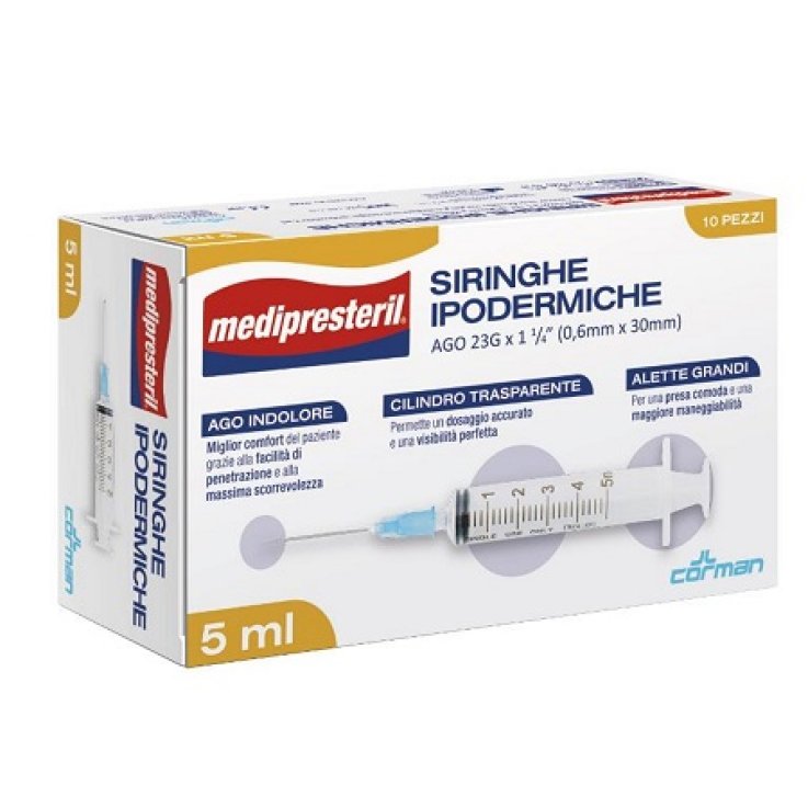 MEDIPRESTERIL SIRINGA 5 ML MEDIPRESTERIL SIRINGA 5 ML
