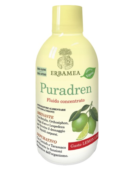 PURADREN LEMON LIME 500ML ERBAME