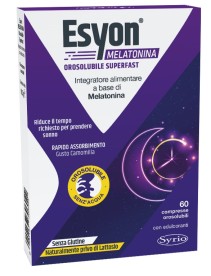 ESYON Melatonina 60 Cpr Orosol