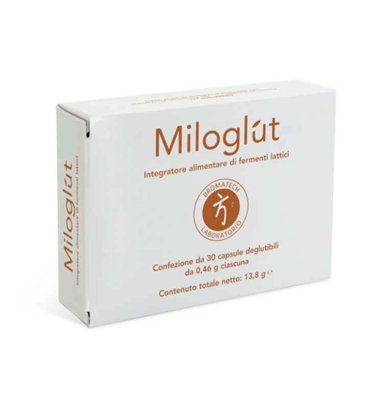 Miloglut | Fermenti Lattici e Prolilendopeptidasi Flora Intestinale 30CPS