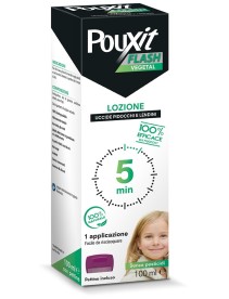 POUXIT FLASH VEGETAL LOZIONE PIDOCCHI E LENDINI 100 ML CON PETTINE