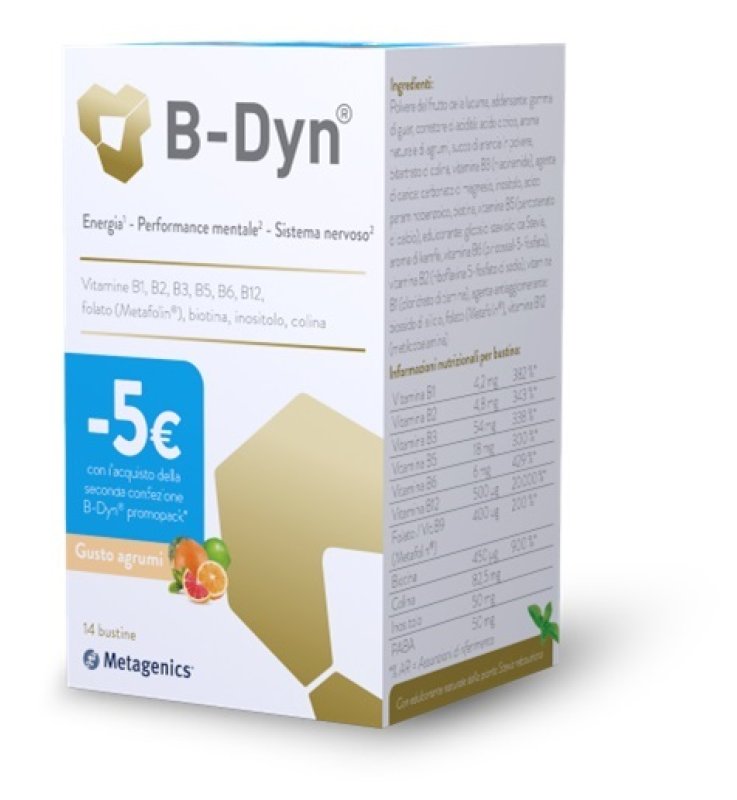 PROMOPACK B-DYN 14 BUSTINE CASHBACK