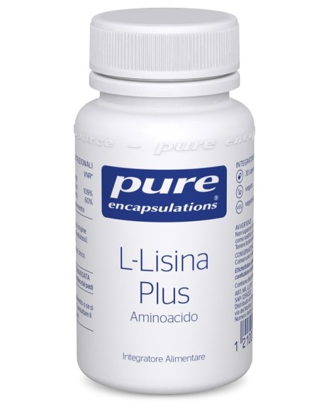 PURE ENCAPSUL L-LISINA PLUS 30CP