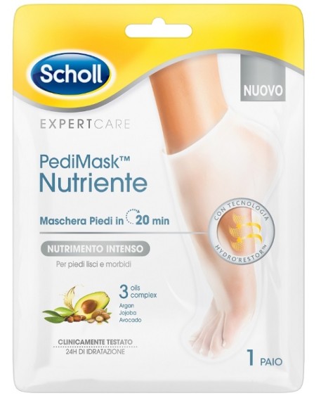 SCHOLL PEDIMASK TRE OLI 1PAIO