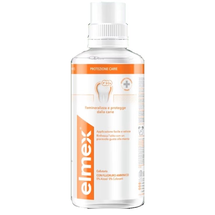 ELMEX PROTEZIONE CARIE COLLUTORIO SPECIAL PACK 400 ML + 100ML ELMEX PROTEZIONE CARIE COLLUTORIO SPECIAL PACK 400 ML + 100ML