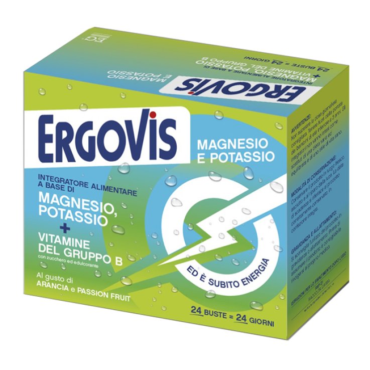 ERGOVIS MG+K VIT B C/ZUCC. 24BST ERGOVIS MG+K VIT B C/ZUCC. 24BST