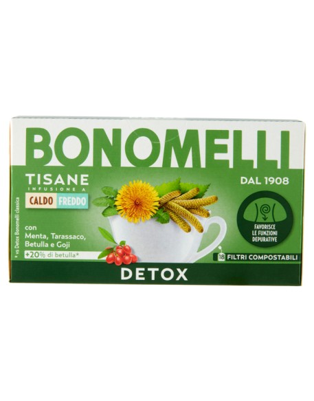 BONOMELLI TISANA DETOX 18 FILTRI