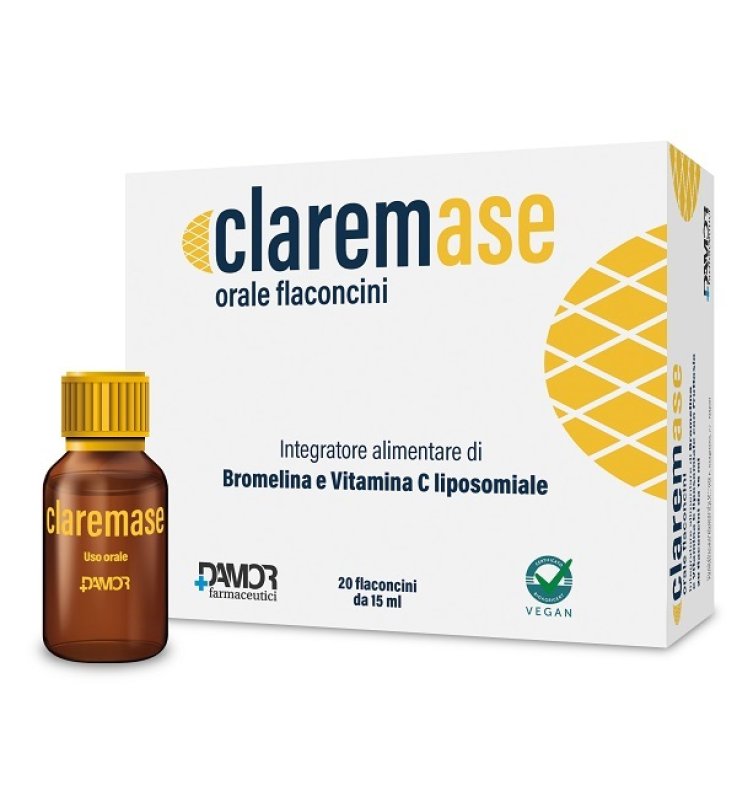 Claremase Orale Integratore Microcircolo Confezione 20 Flaconi