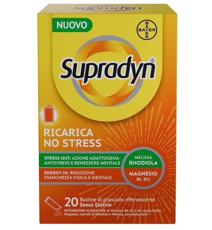 SUPRADYN RICARICA NO STRESS 20BS