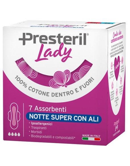 LADY PRESTERIL NOTTE SUP ALI 7PZ LADY PRESTERIL NOTTE SUP ALI 7PZ