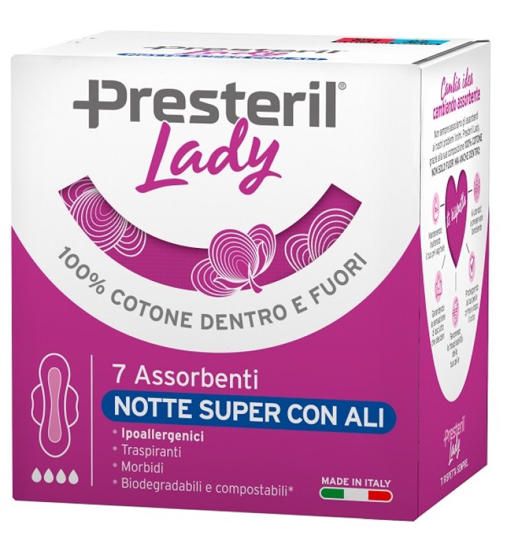 LADY PRESTERIL NOTTE SUP ALI 7PZ LADY PRESTERIL NOTTE SUP ALI 7PZ