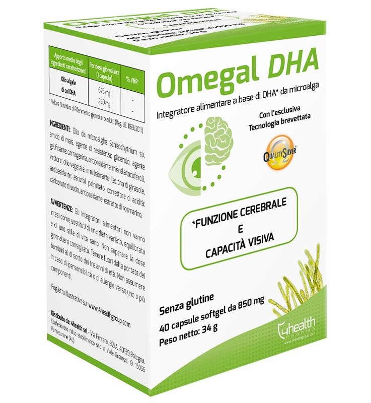 OMEGAL DHA 40Cps Molli OMEGAL DHA 40Cps Molli