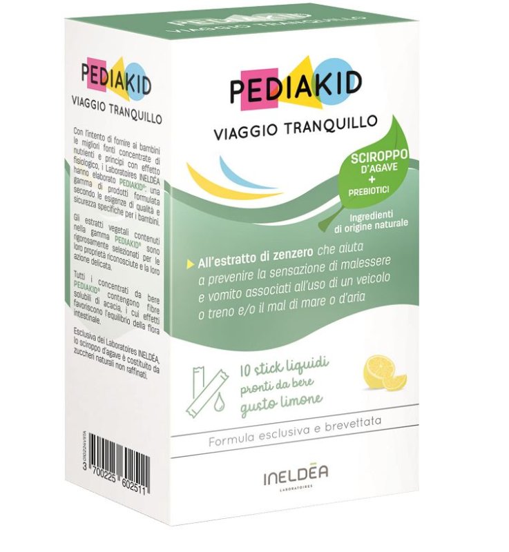 PEDIAKID VIAGGIO TRANQ 10STICK