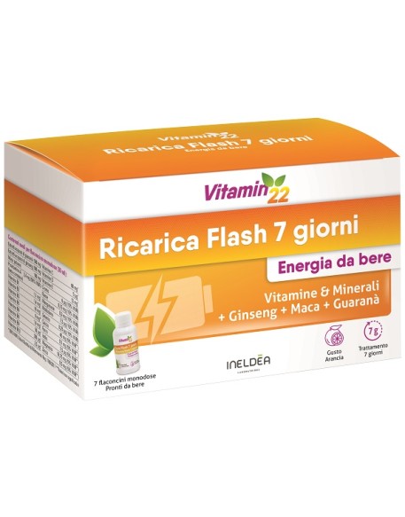 VITAMIN'22 Ricarica Flash 7gg VITAMIN'22 Ricarica Flash 7gg