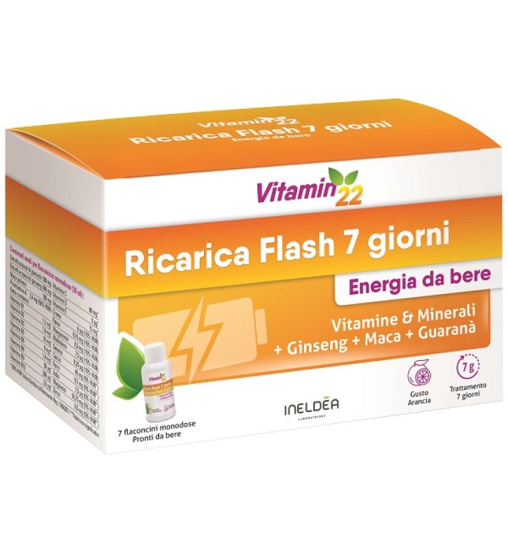 VITAMIN'22 Ricarica Flash 7gg VITAMIN'22 Ricarica Flash 7gg