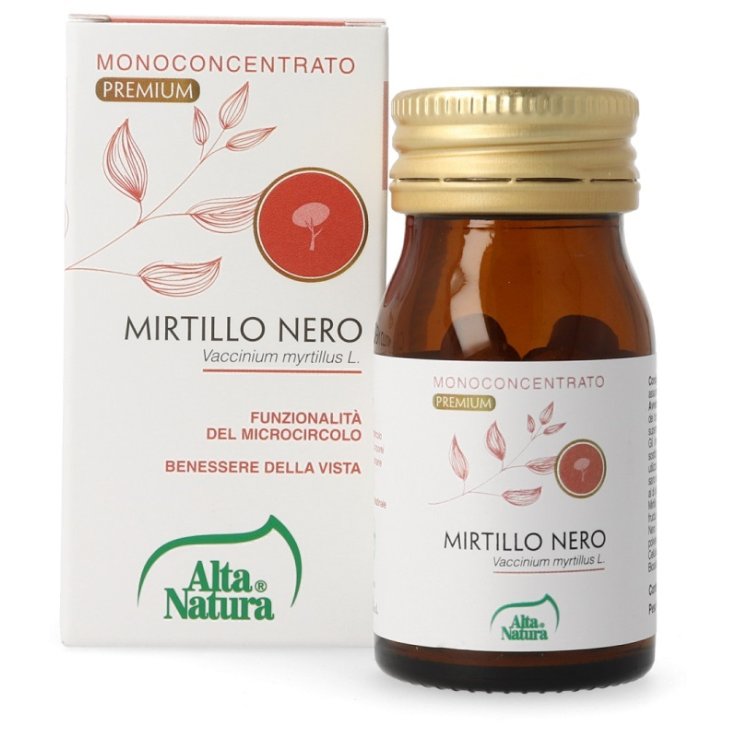 MIRTILLO NERO 60 Cpr A-NATURA MIRTILLO NERO 60 Cpr A-NATURA
