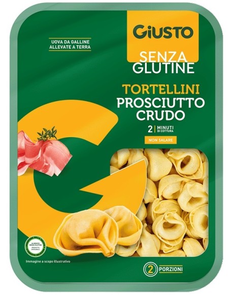 GIUSTO S/G Tortellini Pr.Crudo