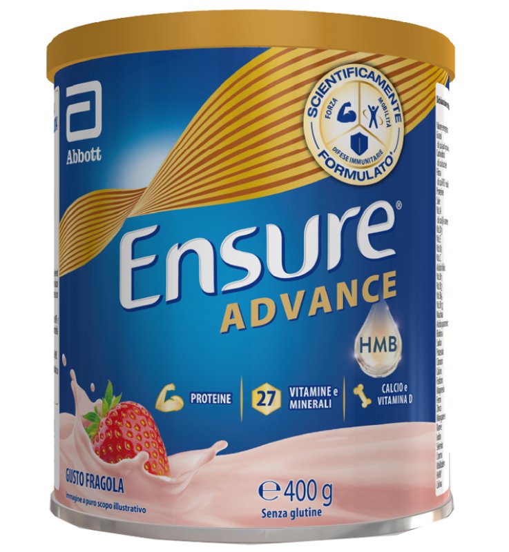 ENSURE ADVANCE FRAGOLA 400 G ENSURE ADVANCE FRAGOLA 400 G