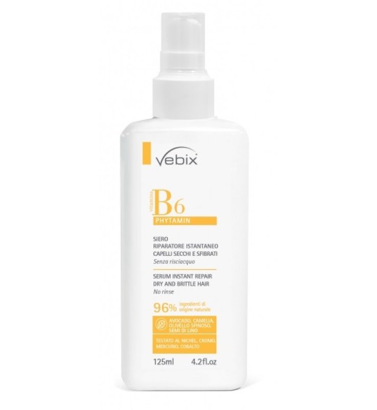 VEBIX PHYTAMIN B6 SIERO CAPELLI SECCHI SFIBRATI RIPARATORE ISTANTANEO 125 ML
