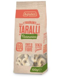 AGLUTEN Taralli Rosm.100g