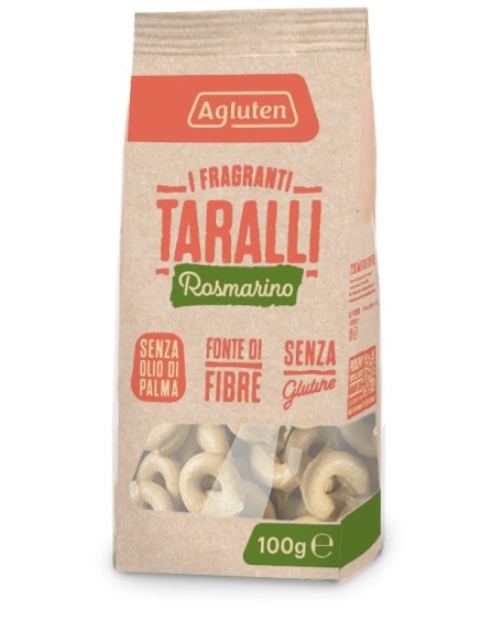 AGLUTEN Taralli Rosm.100g AGLUTEN Taralli Rosm.100g