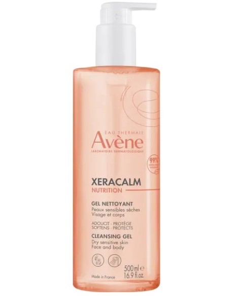 AVENE XERACALM NUTRITION GEL DETERGENTE 500 ML