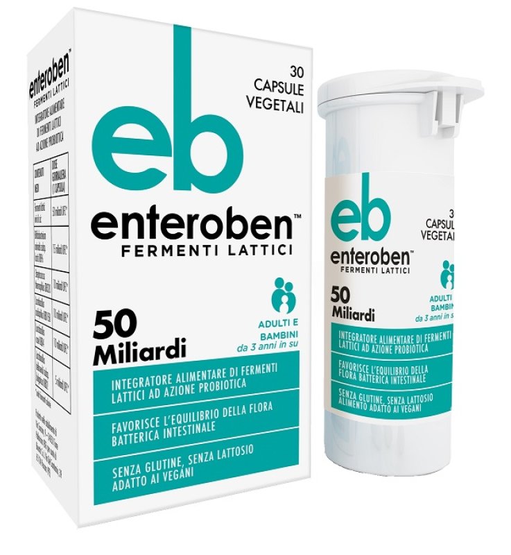 ENTEROBEN 50MLD 30CPS VEG