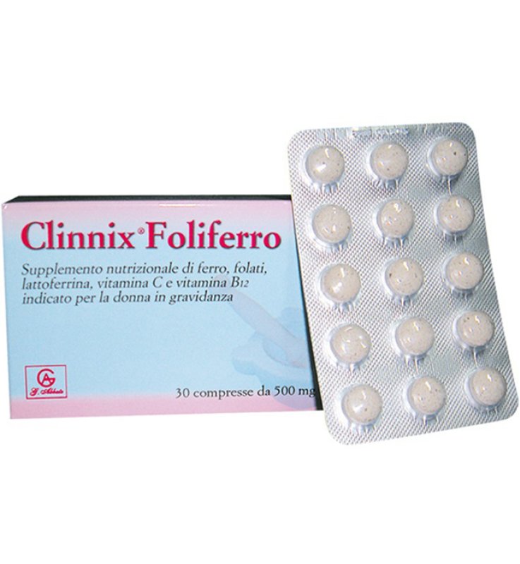 SANOCLIN Foliferro 30Cpr 500mg SANOCLIN Foliferro 30Cpr 500mg