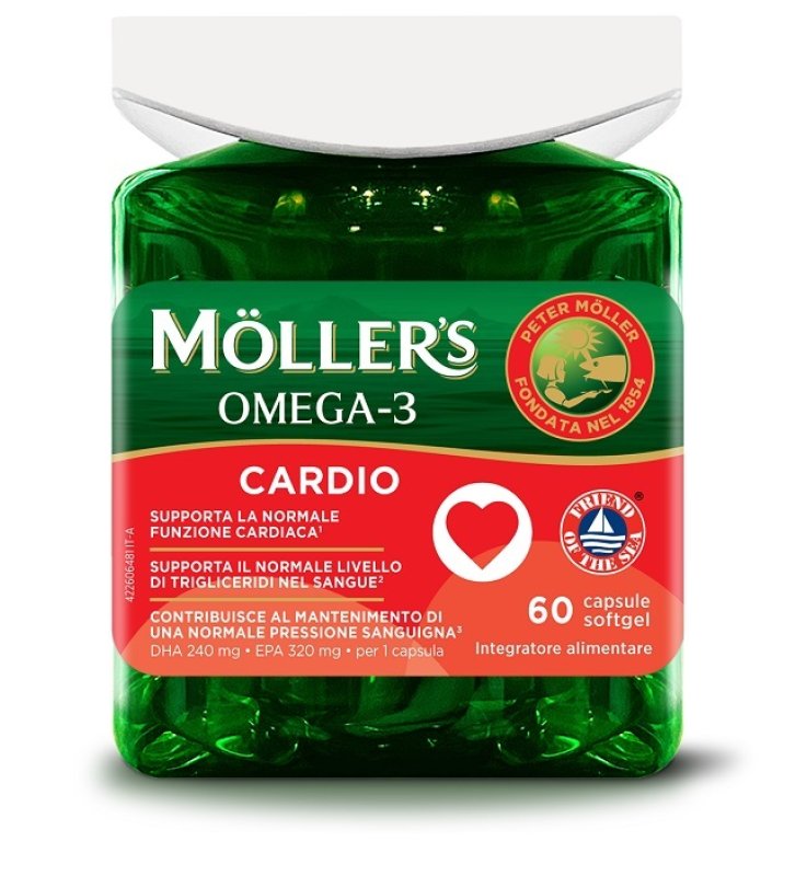 MOLLER'S Omega3 Cardio 60 Cps MOLLER'S Omega3 Cardio 60 Cps