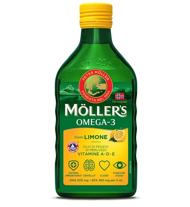 MOLLER'S OMEGA 3 OLIO LIM250ML MOLLER'S OMEGA 3 OLIO LIM250ML
