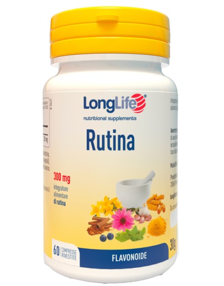 LONGLIFE RUTINA 300mg 60 Cpr LONGLIFE RUTINA 300mg 60 Cpr