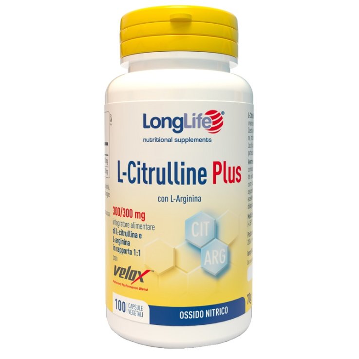 LONGLIFE L-CITRULLINE PL 100CPS LONGLIFE L-CITRULLINE PL 100CPS