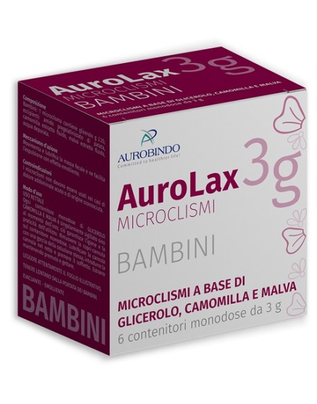 AUROLAX Microclismi Bamb.6pz