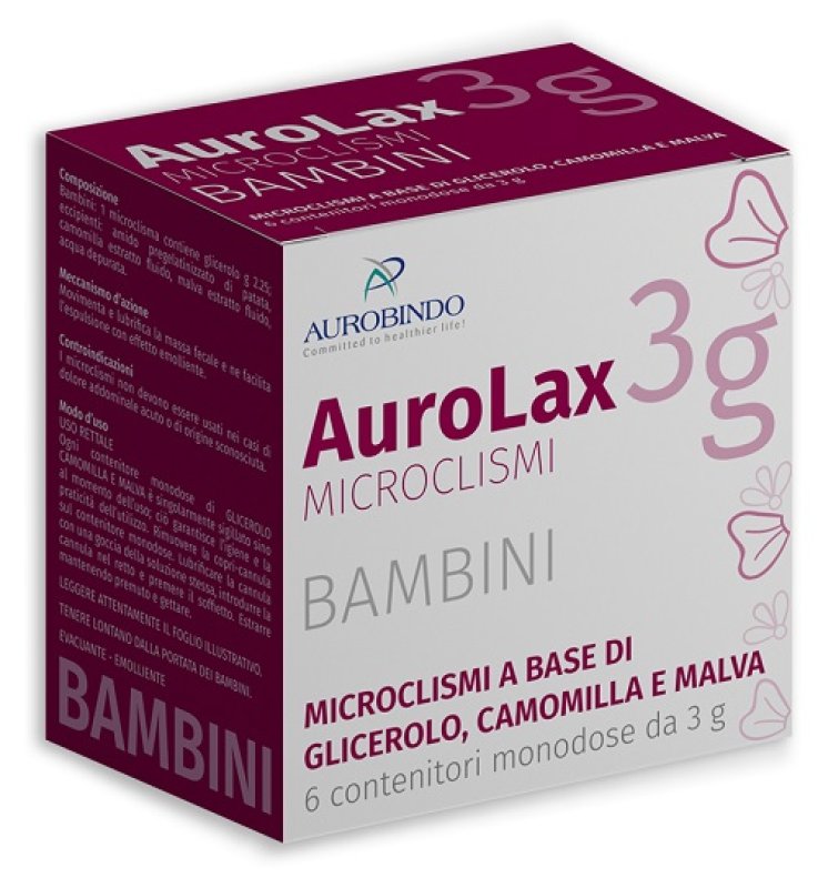 AUROLAX Microclismi Bamb.6pz