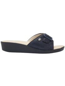 MANGO SUEDE W NAVY BLUE 36