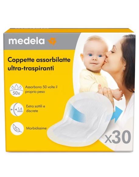 MEDELA Coppette Assorbil.30pz