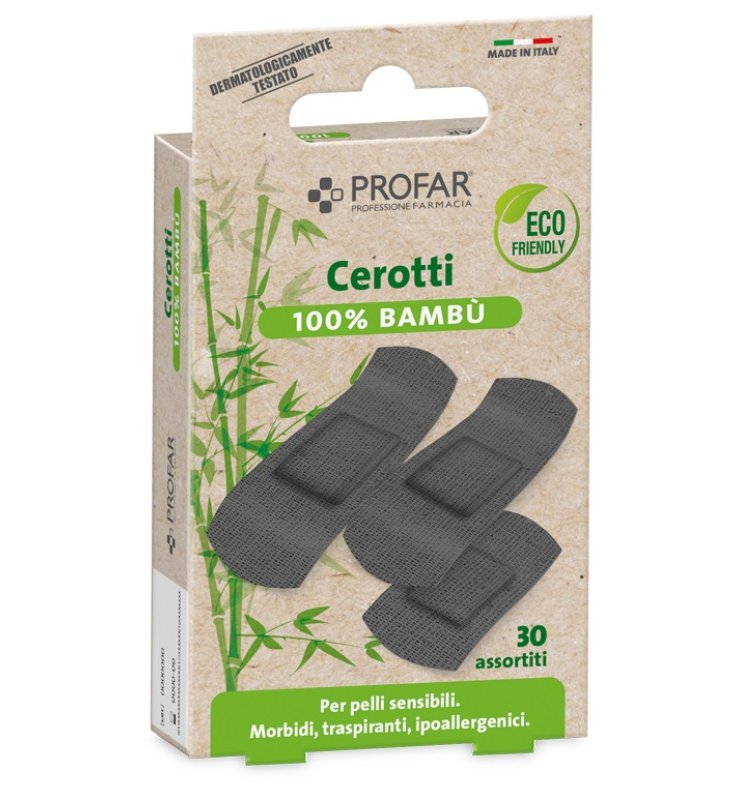 CEROTTI PROFAR BAMBU ASSORTITI 30 PEZZI CEROTTI PROFAR BAMBU ASSORTITI 30 PEZZI