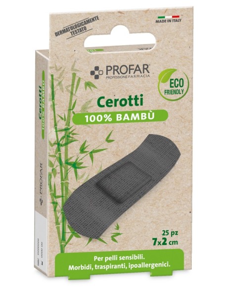 CEROTTI PROFAR BAMBU 7X2CM 25 PEZZI