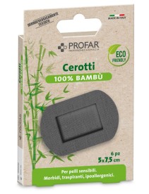 CEROTTI PROFAR BAMBU 5X7,5CM 6 PEZZI