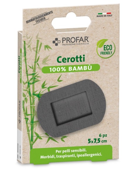 CEROTTI PROFAR BAMBU 5X7,5CM 6 PEZZI