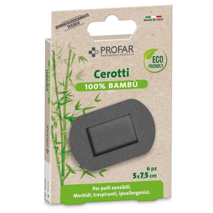 CEROTTI PROFAR BAMBU 5X7,5CM 6 PEZZI CEROTTI PROFAR BAMBU 5X7,5CM 6 PEZZI