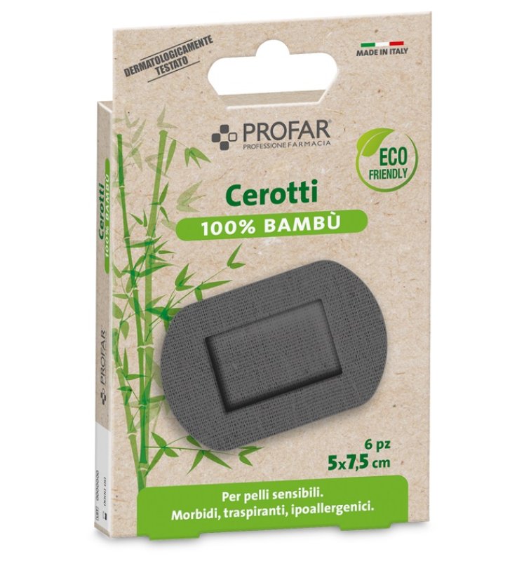 CEROTTI PROFAR BAMBU 5X7,5CM 6 PEZZI CEROTTI PROFAR BAMBU 5X7,5CM 6 PEZZI