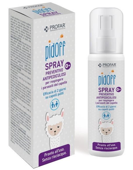 PROFAR PIDOFF SPRAY PREVENTIVO ANTIPEDICULOSI 100 ML