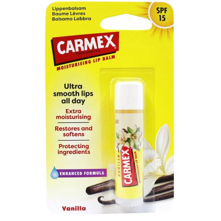 CARMEX BALSAMO LABBRA VANIGLIA SPF15 4,25 G CARMEX BALSAMO LABBRA VANIGLIA SPF15 4,25 G
