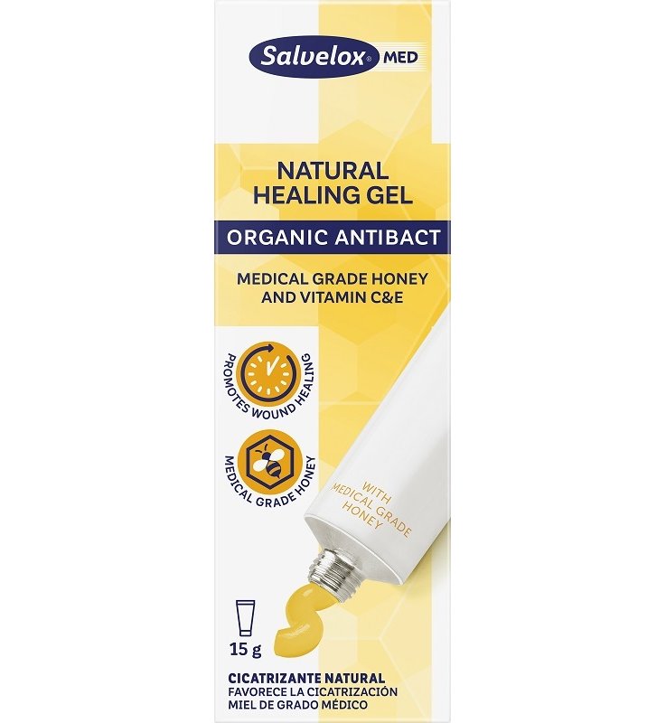 GEL CICATRIZZANTE SALVELOX MED NATURAL HEALING ORGANIC ANTIBACT 15 G