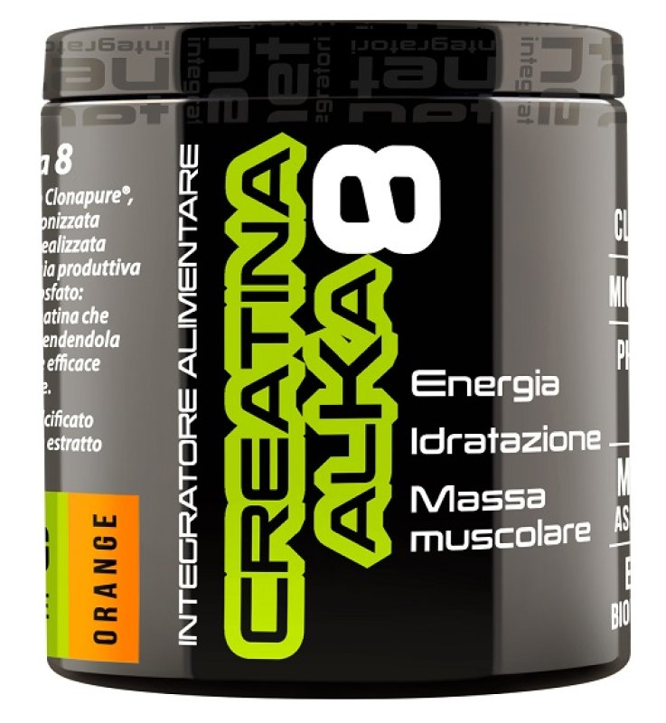 CREATINA ALKA 8 ARANCIA 200G CREATINA ALKA 8 ARANCIA 200G