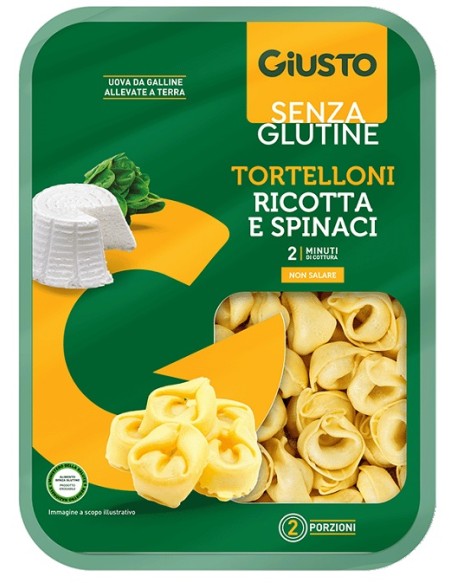 GIUSTO S/G Tortelloni Ric/Spin