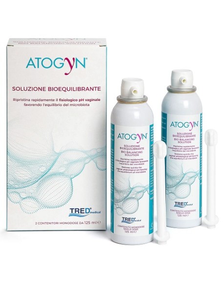 ATOGYN DISPOSITIVO IGIENE VAGINALE E RIPRISTINO PH FISIOLOGICO BAG ON VALVE 2 PEZZI DA 125ML