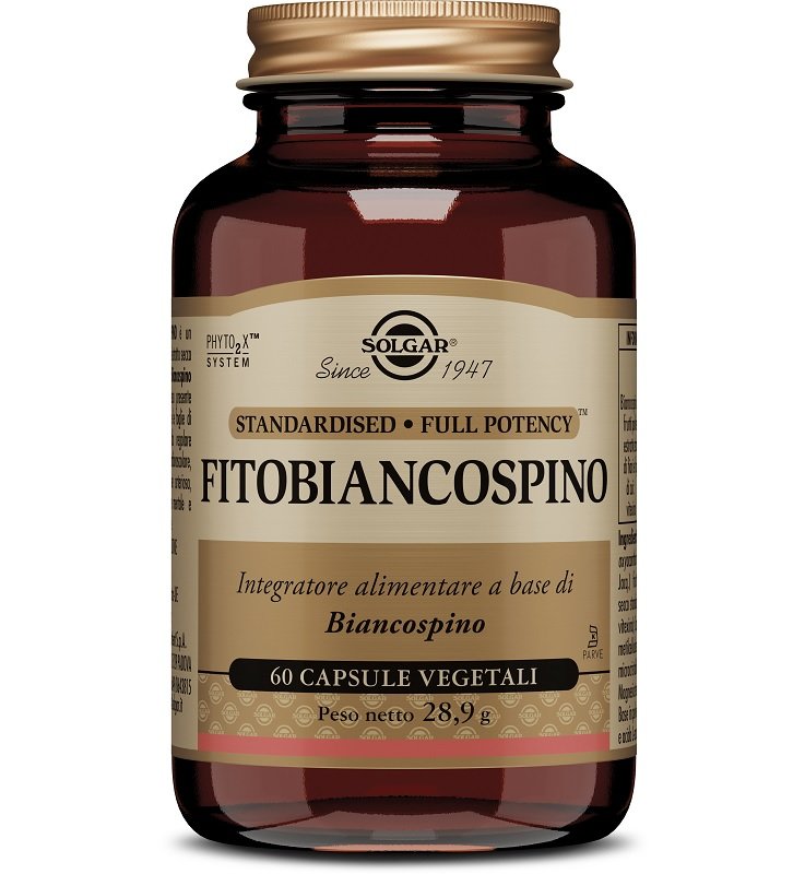 SOLGAR FITOBIANCOSPINO 60CPS VEG