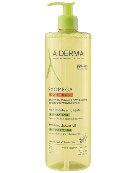 ADERMA EXOMEGA CONTR.OLIO LAV 75